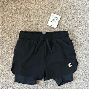 Boys Black Cadet Cardio Short